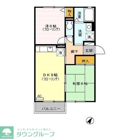 サニーレジデンス　IIの物件間取画像