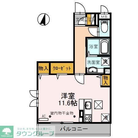 物件間取画像