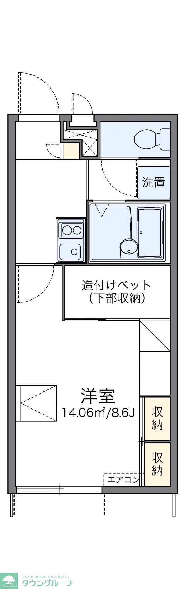 物件間取画像