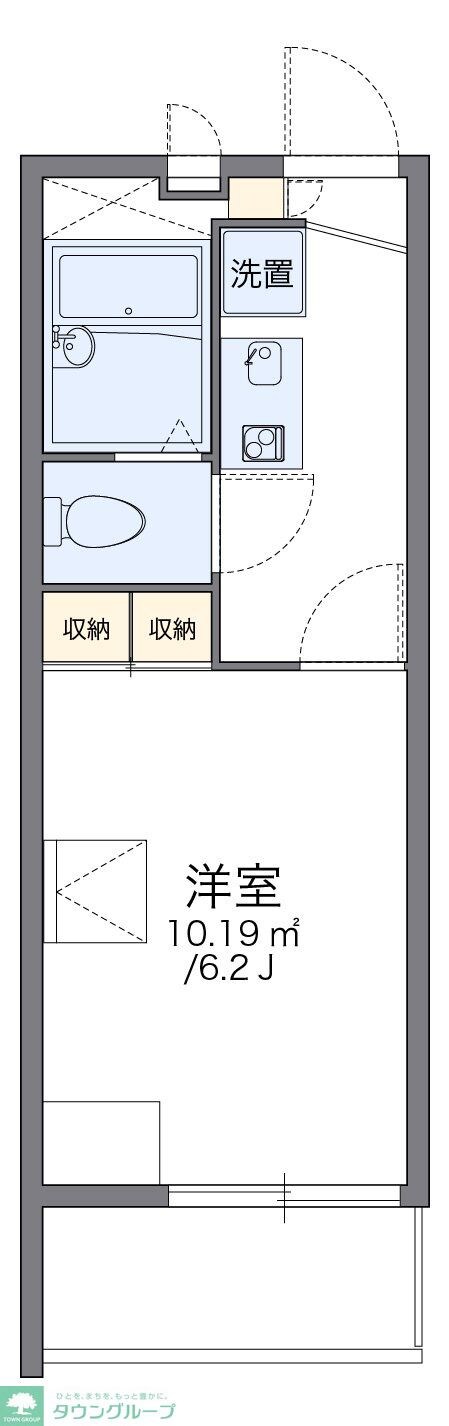 物件間取画像