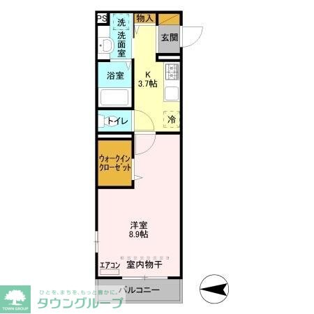 CARRIBEAN APARTMENTの物件間取画像