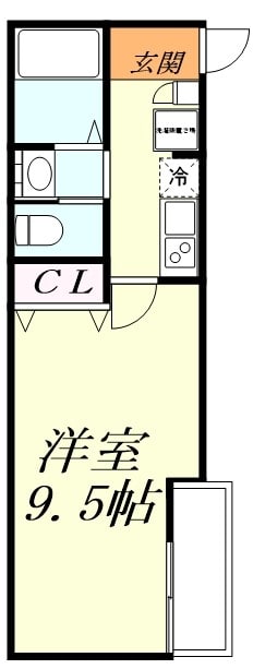 グランルーチェ南越谷の物件間取画像