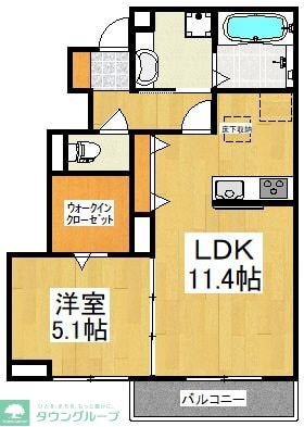 エタニティの物件間取画像