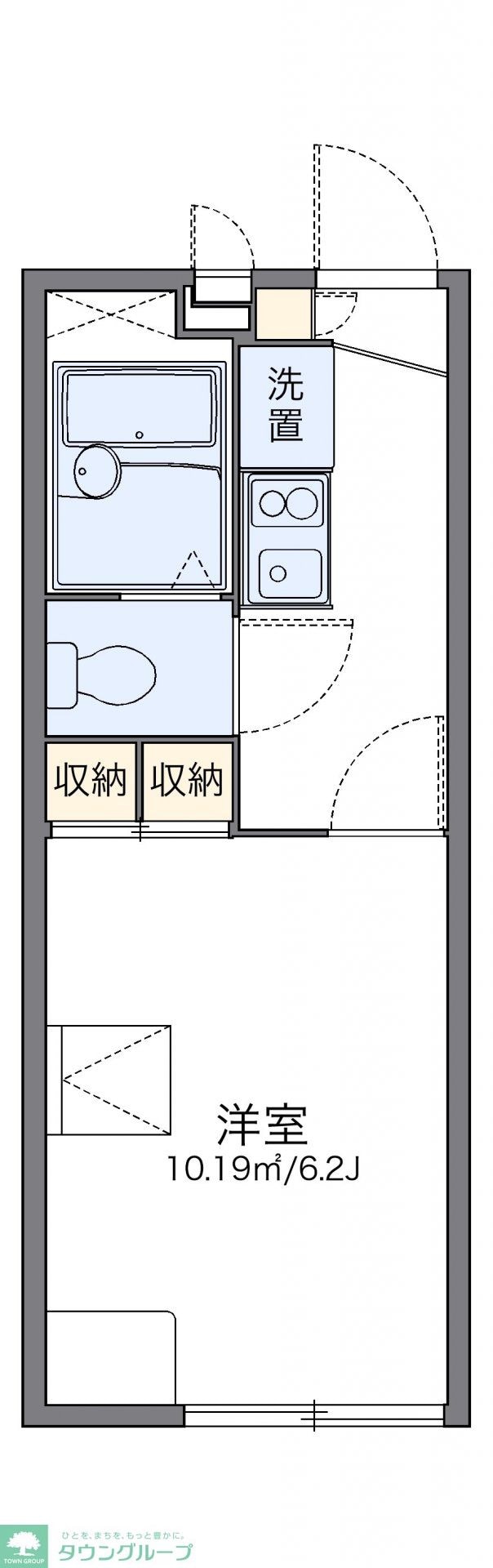 レオパレスＳＨＯＷの物件間取画像