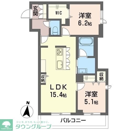 アグレイブの物件間取画像