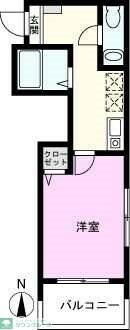 ＭＥＬＤＩＡ蕨ＩＩの物件間取画像