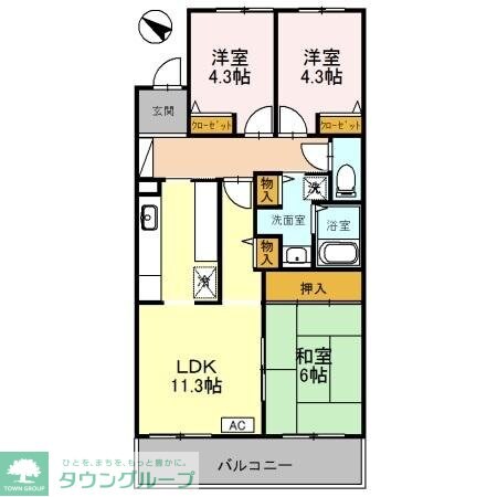 コーポレート東浦和2号棟の物件内観写真