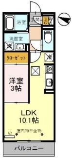 スリール　ドゥの物件間取画像