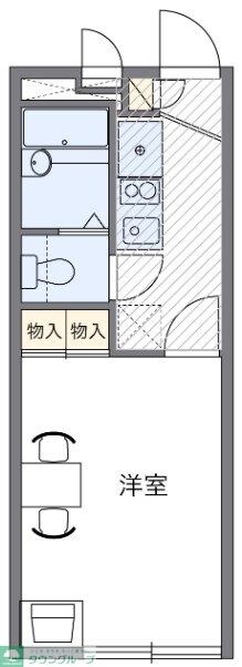 レオパレス寛の物件間取画像