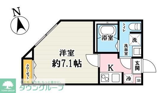 モンターニャ・グランデ東岩槻Aの物件間取画像