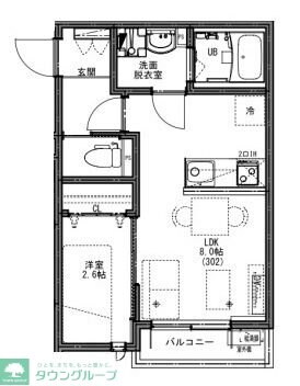 KEIAI RESIDENCE 上尾VIの物件間取画像