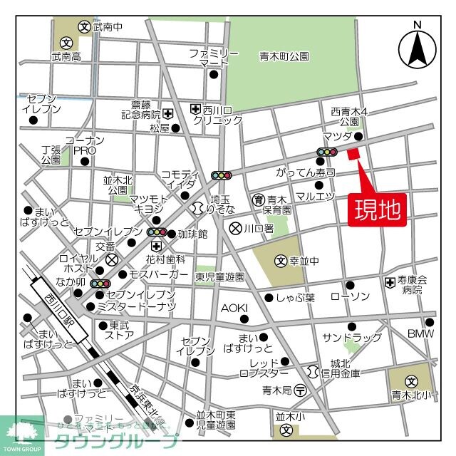 グランカーサ川口青木町公園の物件内観写真