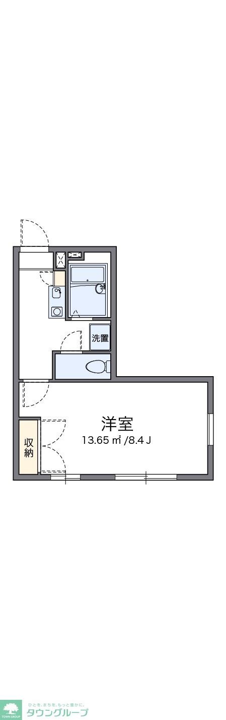 レオパレス陽光邸の物件間取画像