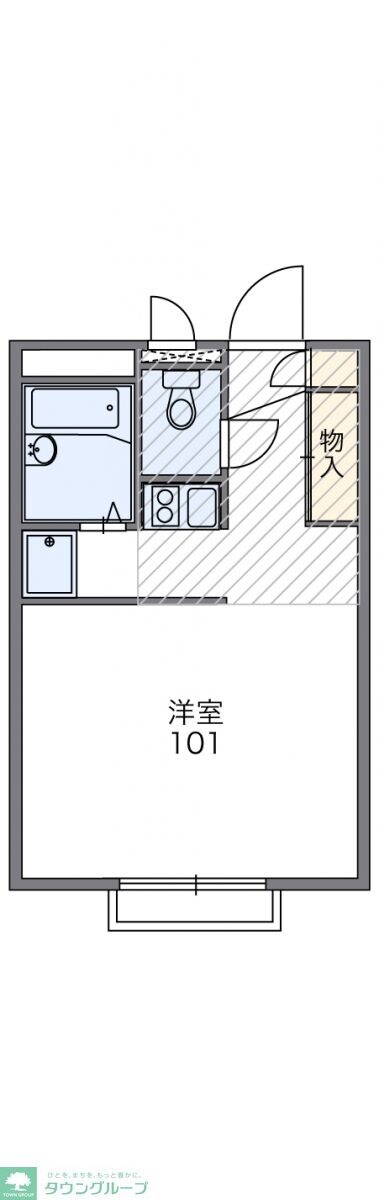 レオパレスＰａｔｉｏの物件間取画像