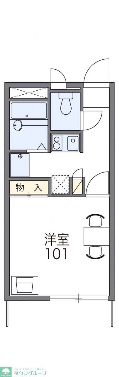 物件間取画像