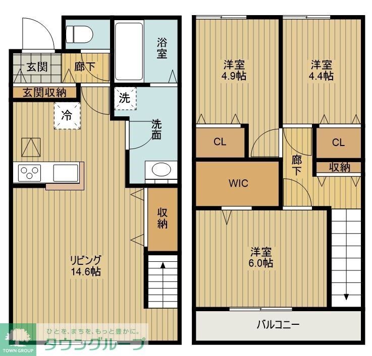 ぽぴんの物件間取画像
