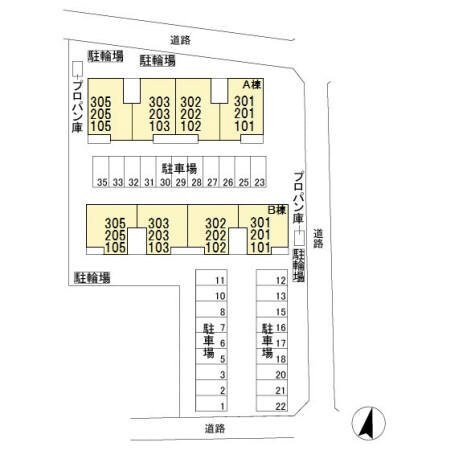 ヴァンベール山口　Ｂの物件内観写真