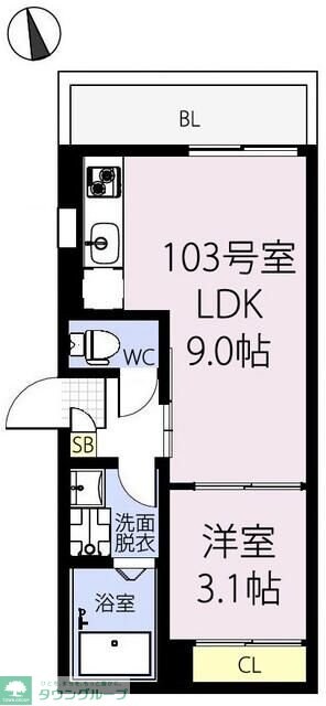 REGALEST宮原の物件間取画像