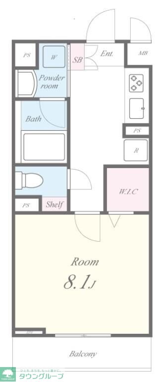 Espoirの物件間取画像