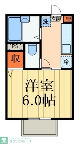 ファミーユ草加の物件間取画像