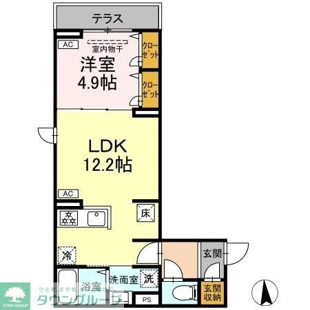 （仮称）足立区六町２丁目PJIIの物件間取画像