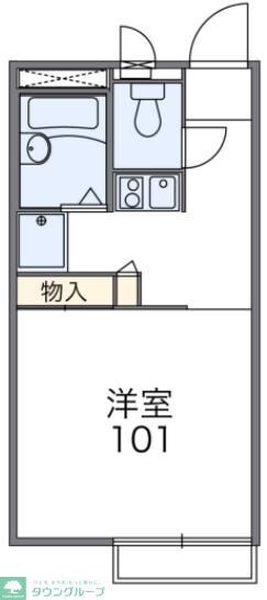 レオパレススクエアの物件間取画像