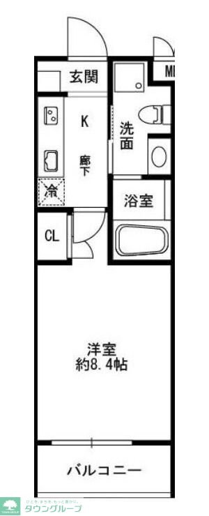 ジェノヴィア八潮の物件間取画像