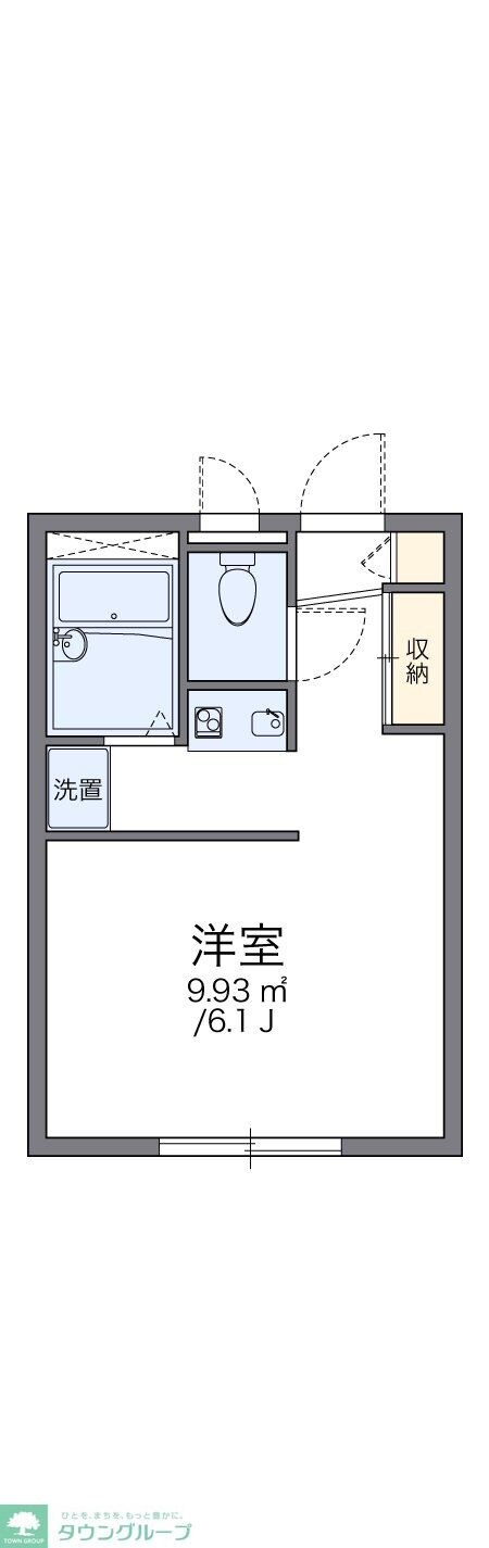 レオパレスビクトワールの物件間取画像