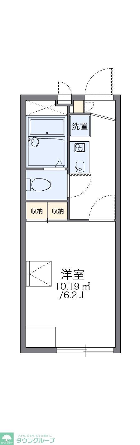レオパレスサンライズ竹の塚の物件内観写真