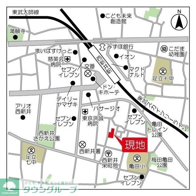 アルファコート西新井の物件内観写真