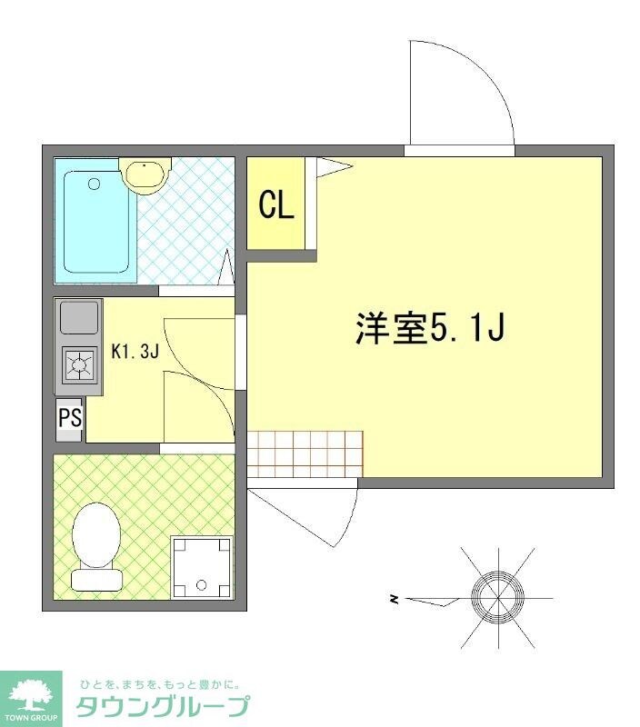 フォルトゥーナ梅島の物件間取画像