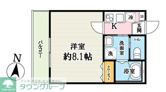 (仮称)キャメル吉川美南4　西棟の物件間取画像