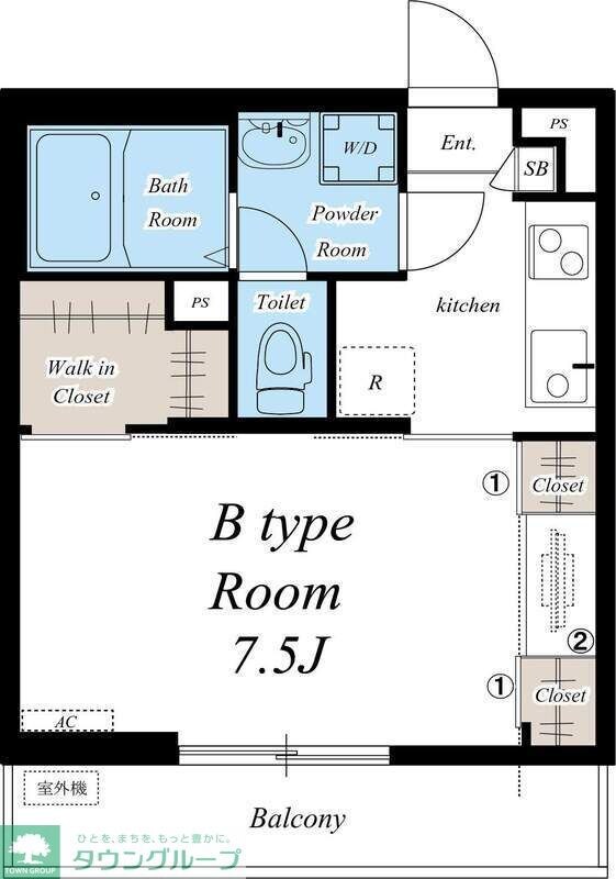 リブリ・ファインレジデンスの物件間取画像