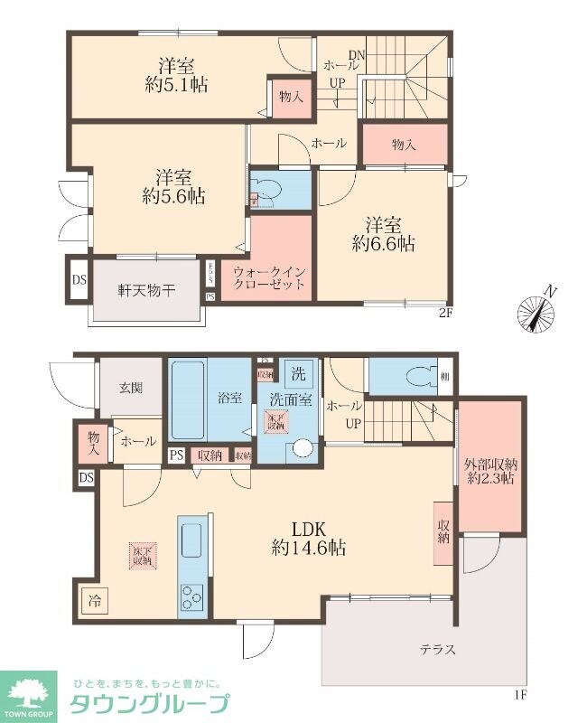 Ｇｒａｎｄ　Ｖｉｌｌａの物件間取画像