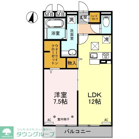 ウィステリアの物件間取画像