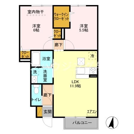 五反田ガーデン　南館の物件間取画像