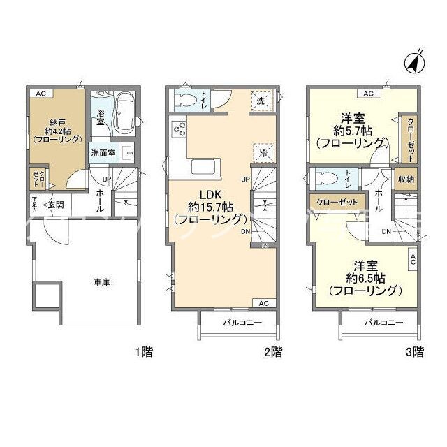 Kolet中浦和の物件間取画像