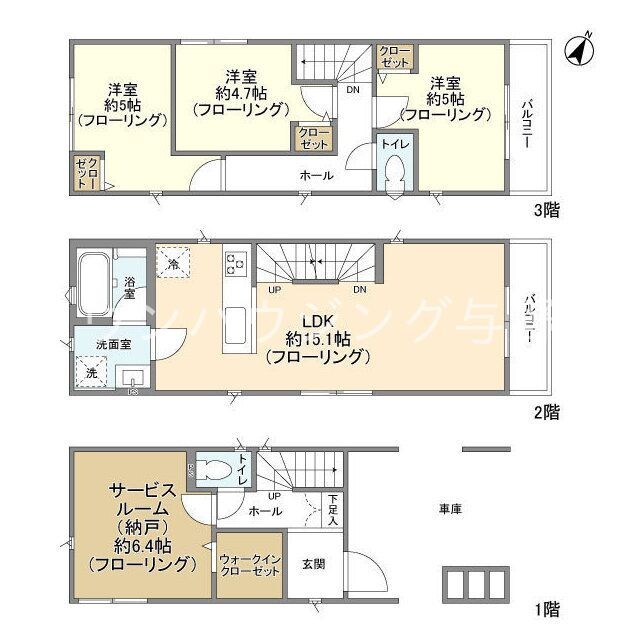 Kolet中浦和#07の物件間取画像