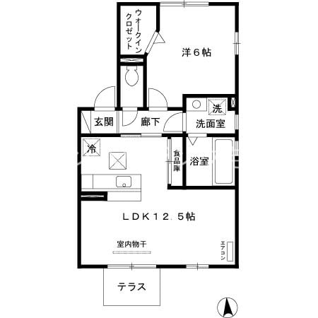 リビングタウン西大宮　IIの物件間取画像