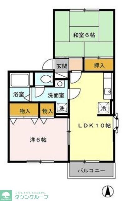 サンボナール　北館の物件間取画像