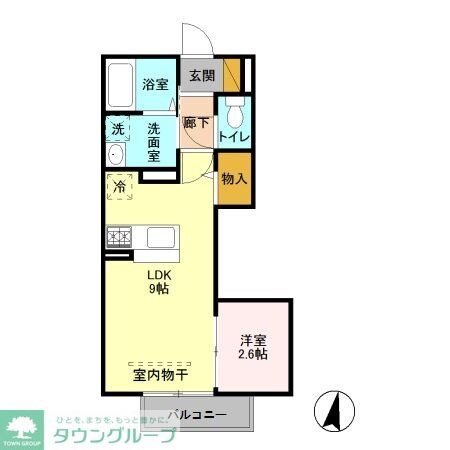 椿ヴィレッジの物件間取画像