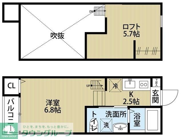 アクアプレイス日進の物件間取画像