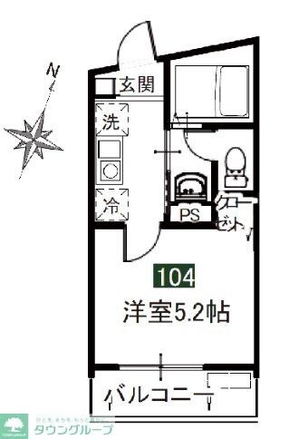 MELDIA桜区田島3丁目No.2の物件間取画像