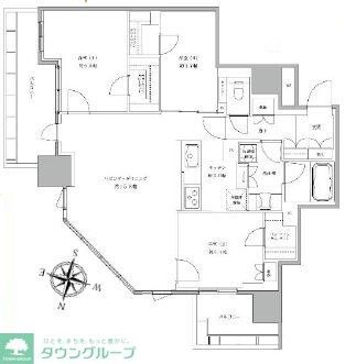 大宮スカイ＆スクエア　ザ・タワーの物件間取画像