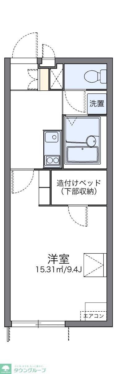 物件間取画像