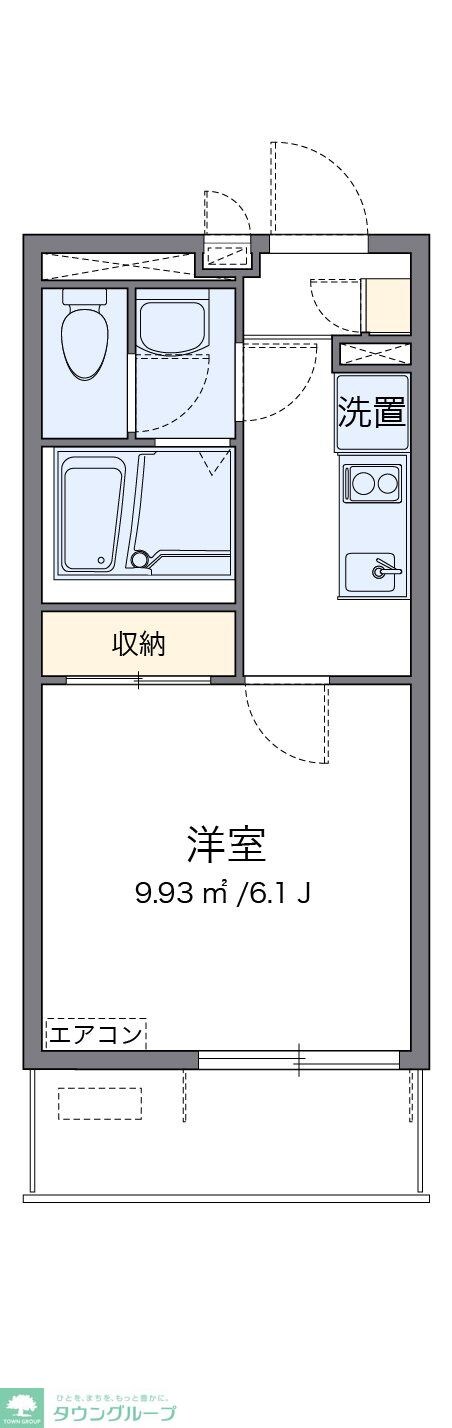 クレイノロッソ　ストラーダの物件間取画像