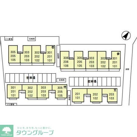 プリムヴェール弐番館の物件内観写真