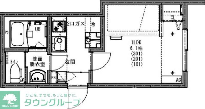 ＫＥＩＡＩ　ＲＥＳＩＤＥＮＣＥ　大和田IIの物件間取画像