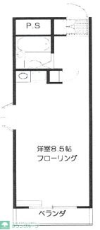 桜の木ヨシノの物件間取画像