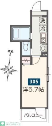 MELDIA大宮北Aの物件間取画像